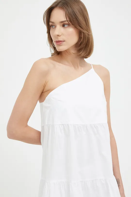 λευκό Βαμβακερό φόρεμα Patrizia Pepe