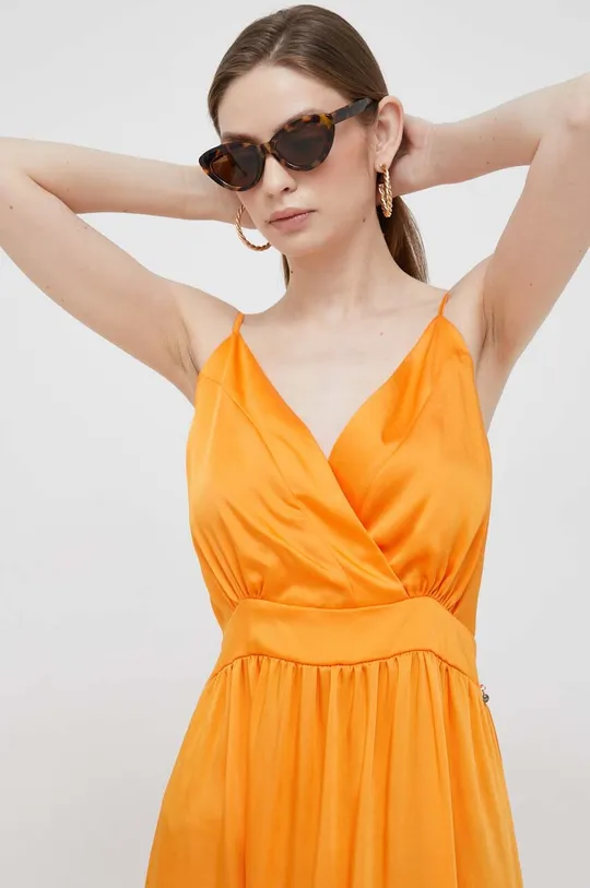 оранжевый Платье Artigli