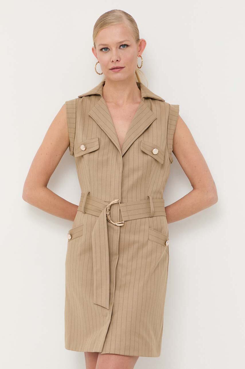 beige Morgan vestito Donna