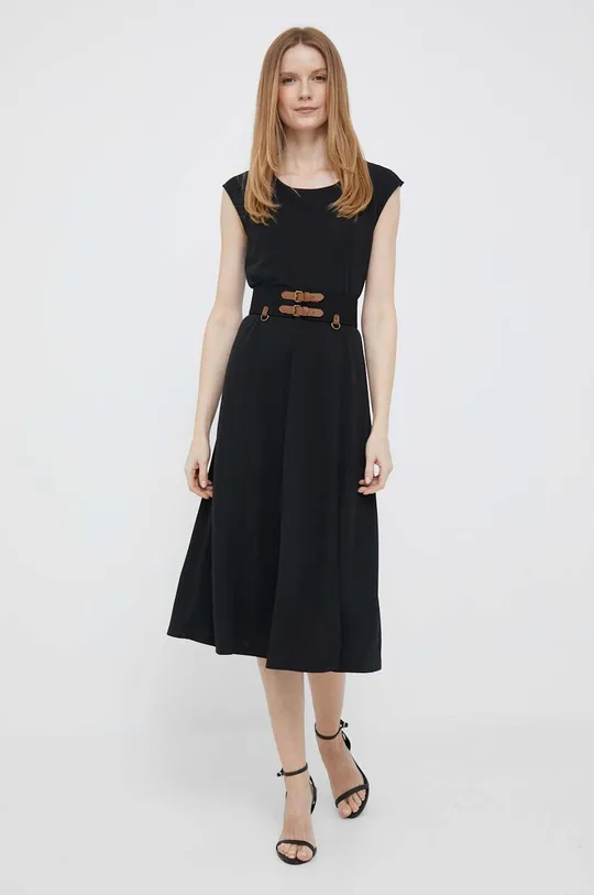 Φόρεμα Lauren Ralph Lauren μαύρο