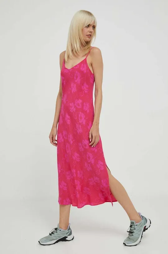 ροζ Φόρεμα GAP Γυναικεία