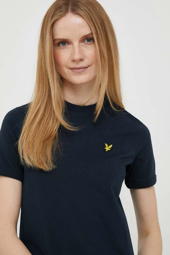 σκούρο μπλε Βαμβακερό φόρεμα Lyle & Scott