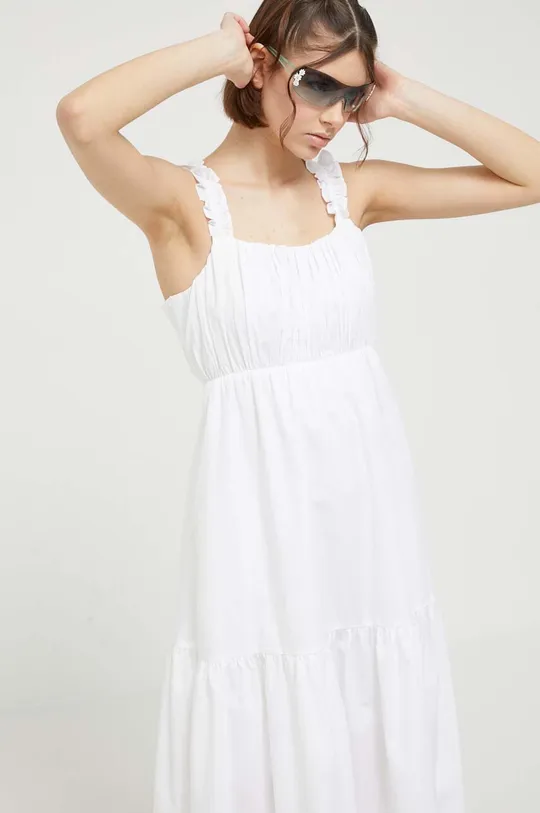 biały Abercrombie & Fitch sukienka
