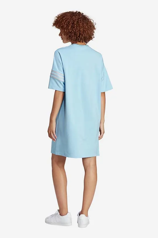 Šaty adidas Originals Adicolor Neuclassics Tee Dress modrá