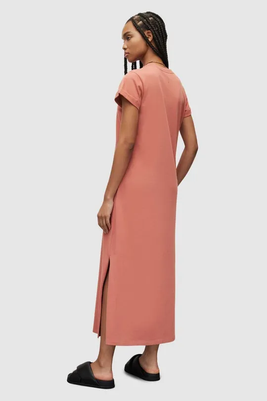 ružová Bavlnené šaty AllSaints