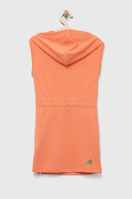 Dječja haljina adidas G SUM narančasta