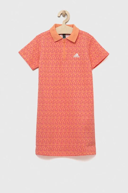 πορτοκαλί Παιδικό φόρεμα adidas G BLUV2 DRESS Για κορίτσια