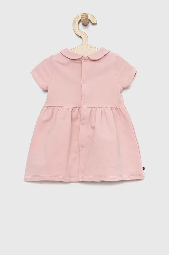 Φόρεμα μωρού Tommy Hilfiger ροζ