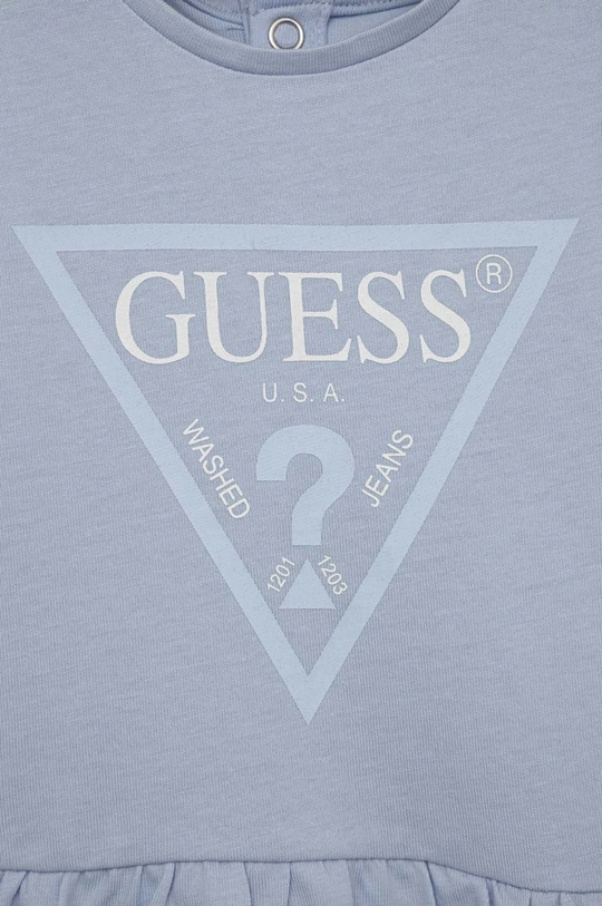 Pamučna haljina za bebe Guess