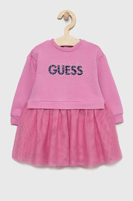 μωβ Φόρεμα μωρού Guess Για κορίτσια