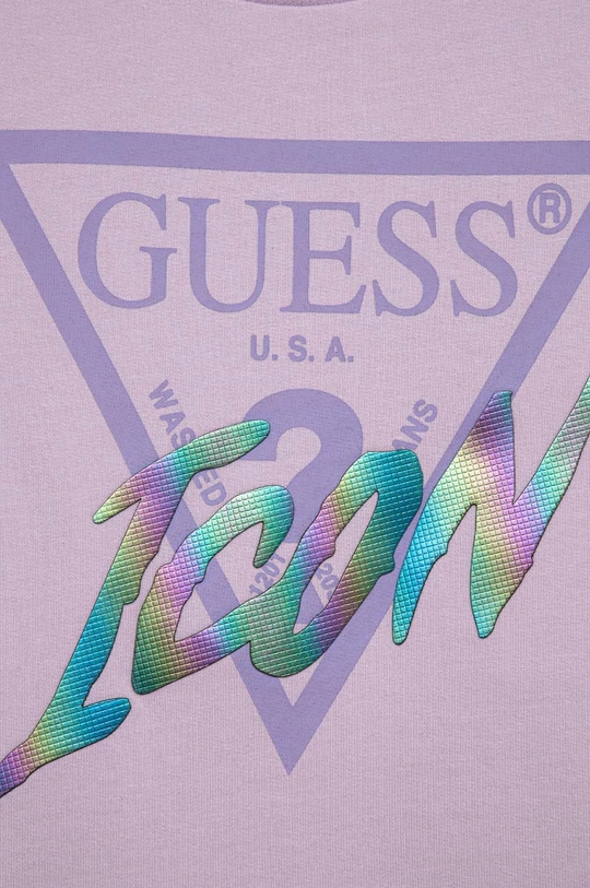 Παιδικό βαμβακερό φόρεμα Guess  100% Βαμβάκι