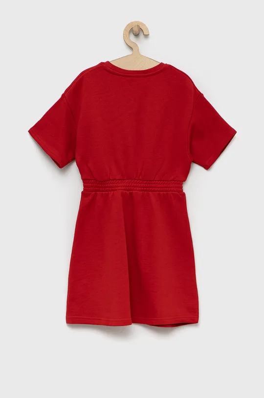 Παιδικό βαμβακερό φόρεμα Pepe Jeans PJL GJ Non-denim κόκκινο