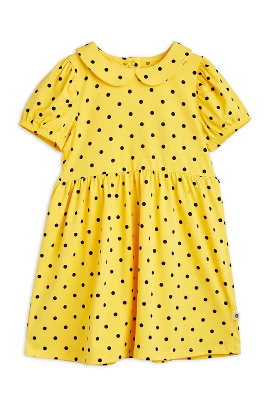 žltá Dievčenské šaty Mini Rodini Dievčenský
