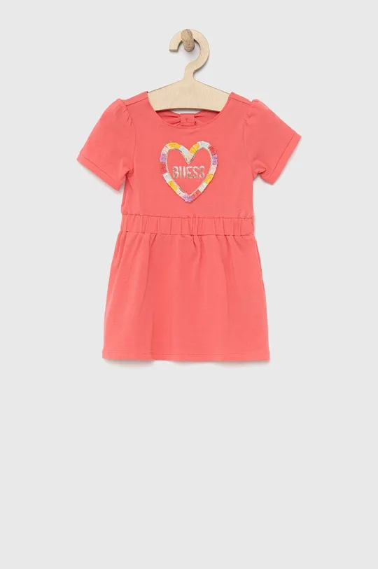 рожевий Дитяча сукня Guess Для дівчаток