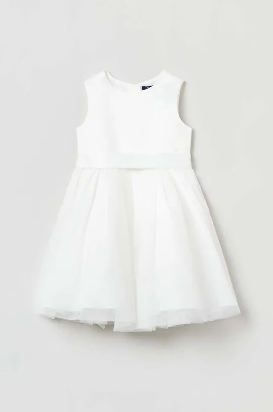biały OVS sukienka dziecięca Dziewczęcy