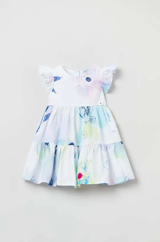 білий Дитяча бавовняна сукня OVS Для дівчаток