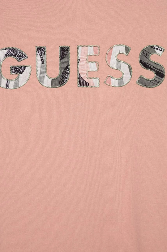 Παιδικό φόρεμα Guess  95% Βαμβάκι, 5% Σπαντέξ