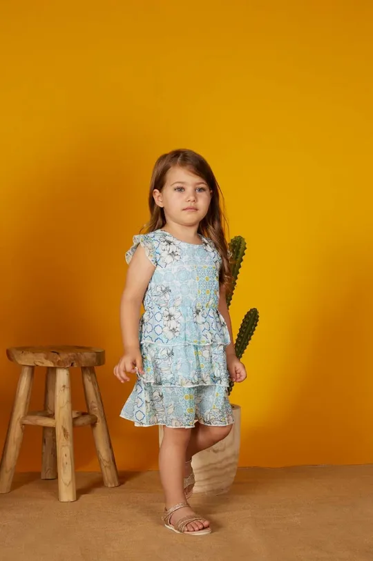 зелений Дитяча сукня Guess Для дівчаток
