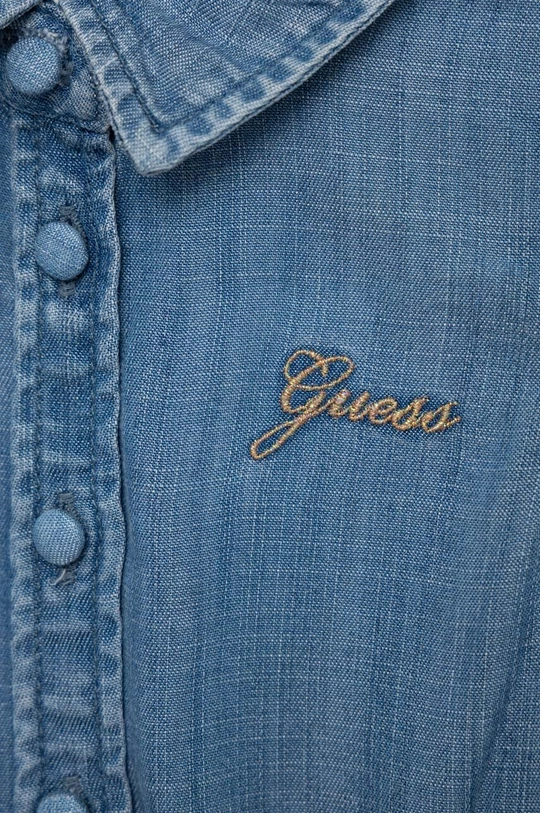 Παιδικό φόρεμα Guess  Φόδρα: 100% Βαμβάκι Υλικό 1: 100% Lyocell Υλικό 2: 100% Πολυεστέρας