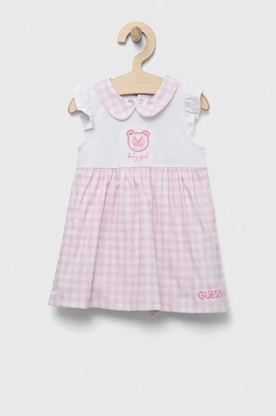roza Obleka za dojenčka Guess Dekliški