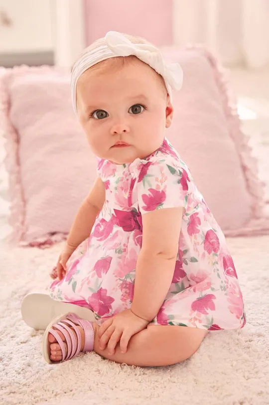 фиолетовой Платье для младенцев Mayoral Newborn Для девочек