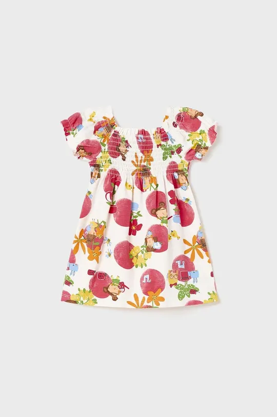 Mayoral sukienka bawełniana niemowlęca multicolor