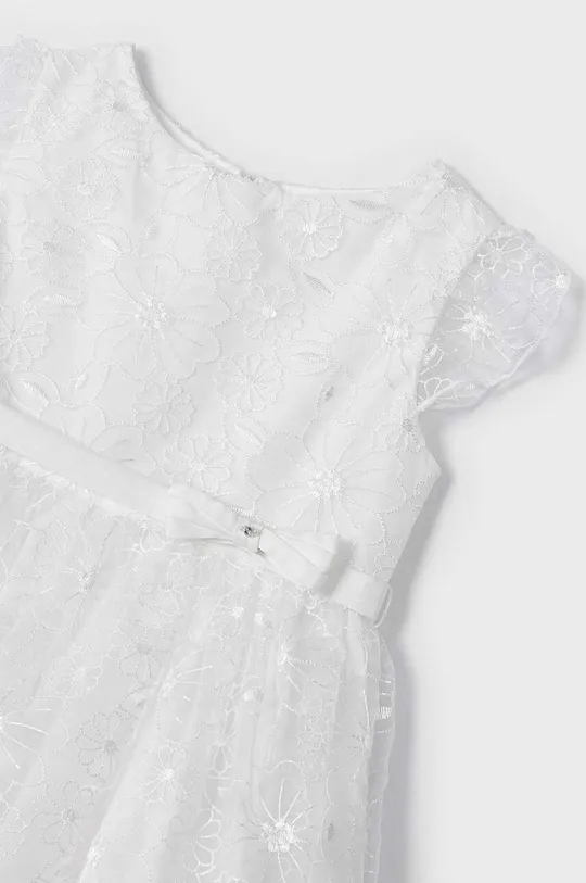 λευκό Παιδικό φόρεμα Mayoral