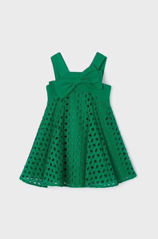 Παιδικό βαμβακερό φόρεμα Mayoral  Κύριο υλικό: 100% Βαμβάκι Φόδρα: 65% Πολυεστέρας, 35% Βαμβάκι