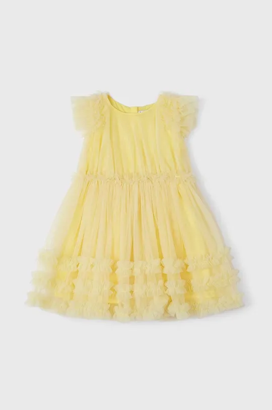 Dívčí šaty Mayoral žlutá