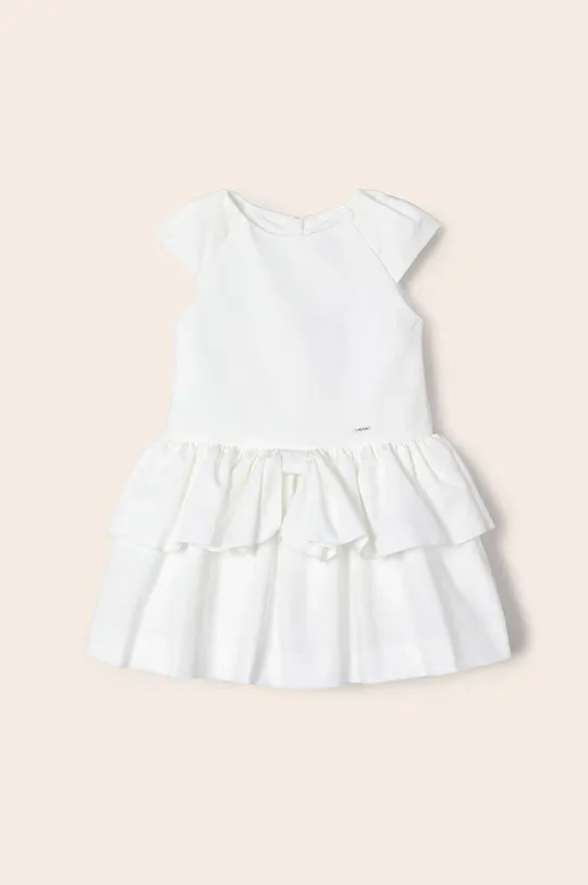 bijela Dječja haljina Mayoral Za djevojčice