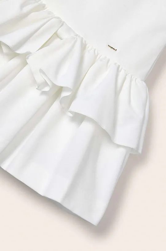 Dievčenské šaty Mayoral  Základná látka: 100 % Polyester Podšívka: 80 % Polyester, 20 % Bavlna