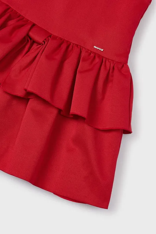 červená Dievčenské šaty Mayoral
