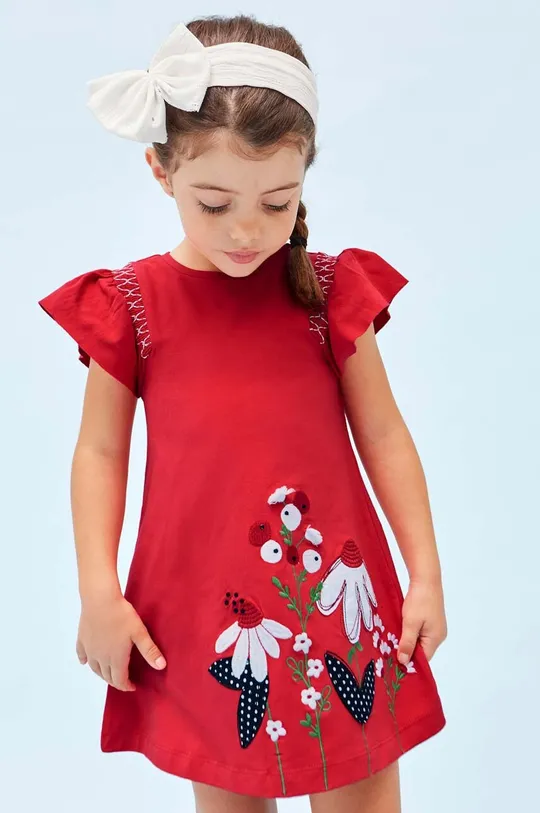 красный Детское платье Mayoral Для девочек