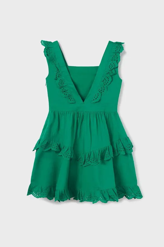 Dievčenské šaty Mayoral zelená