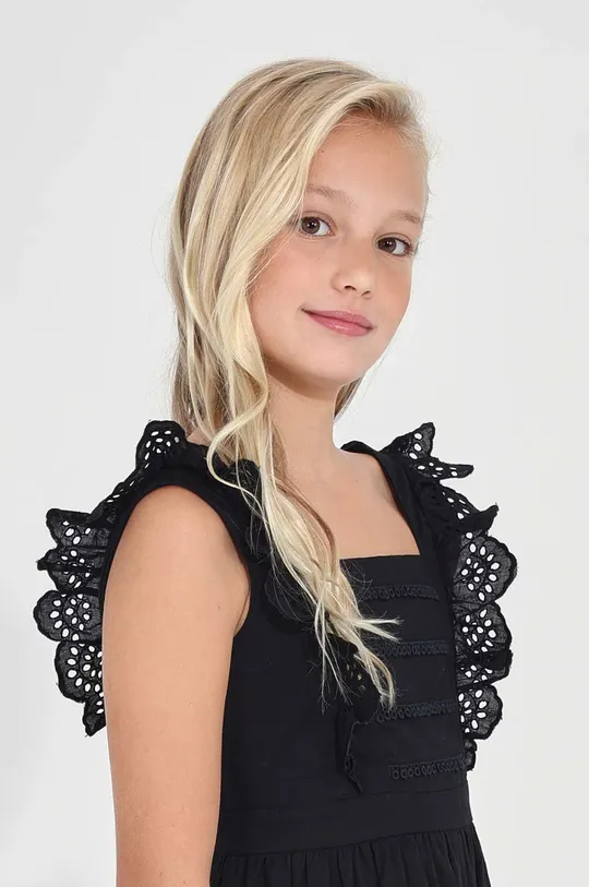 Παιδικό φόρεμα Mayoral μαύρο