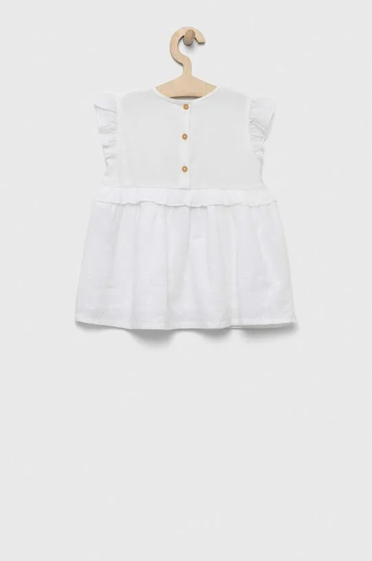 Haljina za bebe United Colors of Benetton bijela
