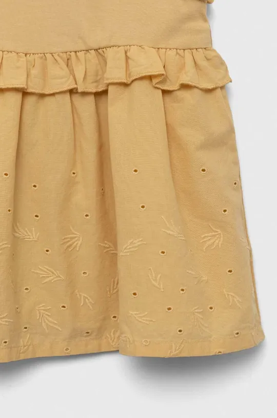 Φόρεμα μωρού United Colors of Benetton  Φόδρα: 100% Βαμβάκι Υλικό 1: 100% Βαμβάκι Υλικό 2: 95% Βαμβάκι, 5% Σπαντέξ