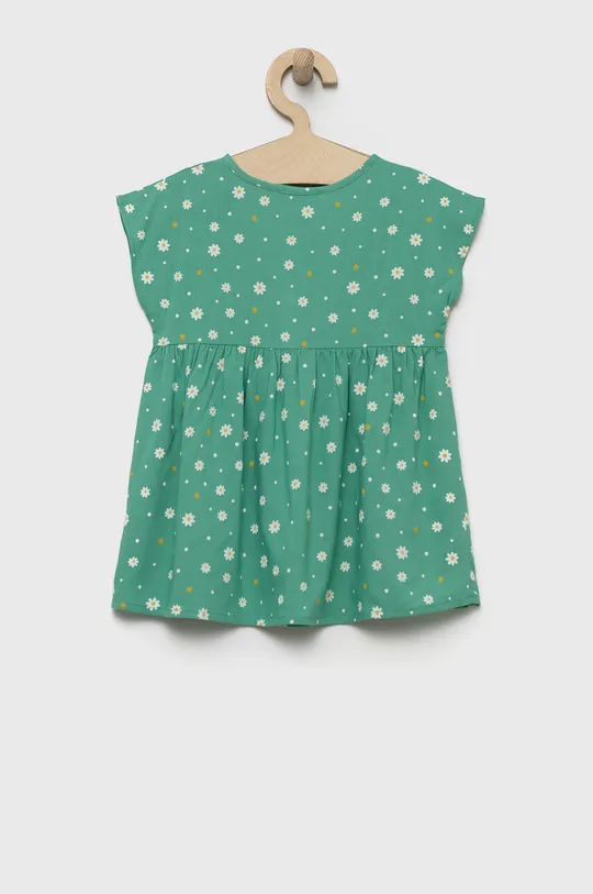 Παιδικό φόρεμα United Colors of Benetton πράσινο