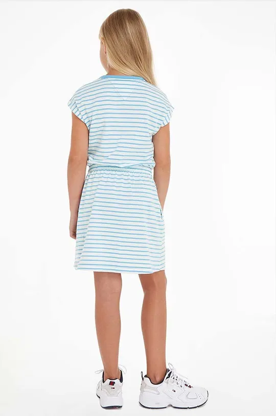 Хлопковое детское платье Tommy Hilfiger