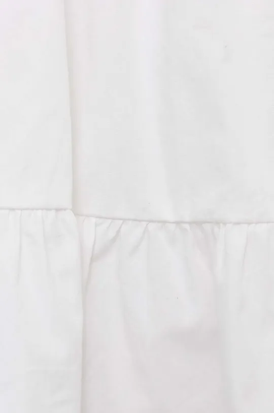 белый Хлопковое детское платье Tommy Hilfiger