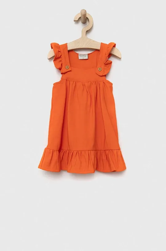 pomarańczowy Birba&Trybeyond sukienka niemowlęca Dziewczęcy