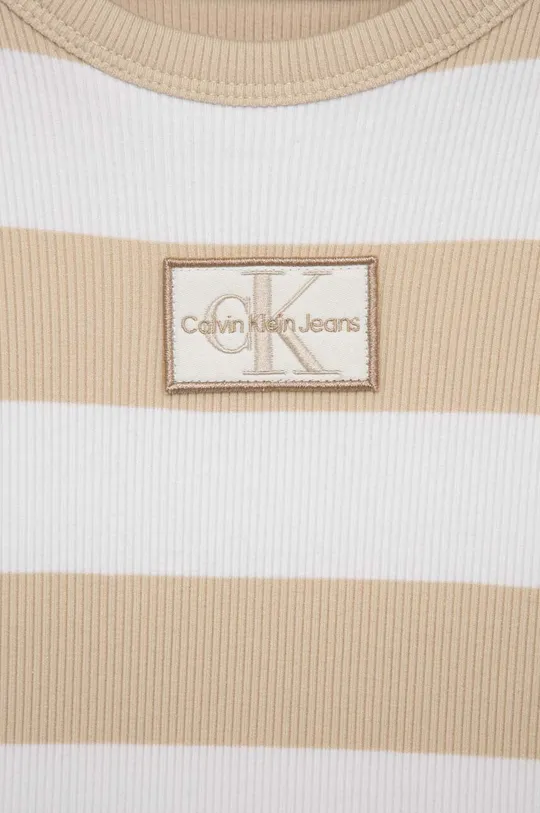 Παιδικό φόρεμα Calvin Klein Jeans  94% Βαμβάκι, 6% Σπαντέξ