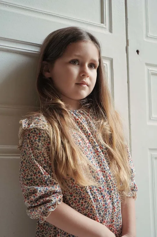 Детское платье Konges Sløjd  97% Органический хлопок, 3% Полиэстер