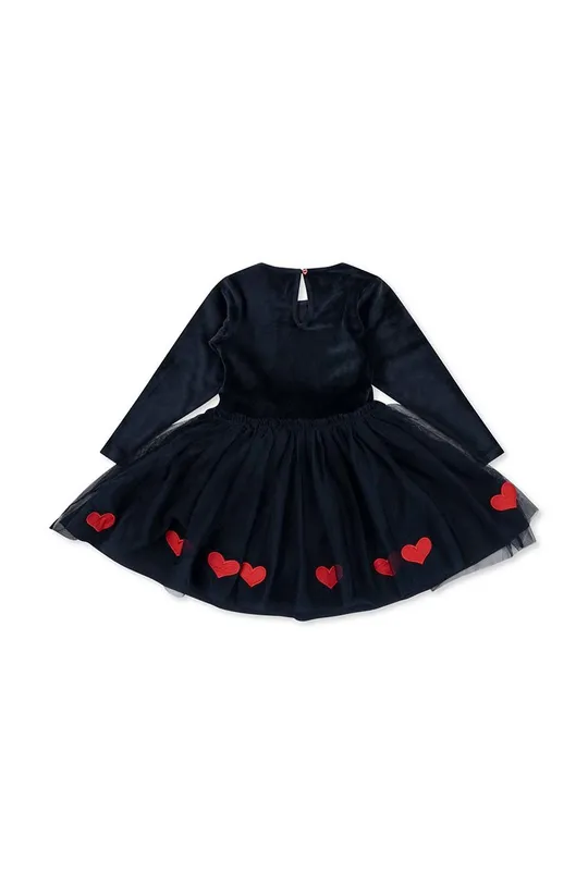 Φόρεμα μωρού Konges Sløjd μαύρο