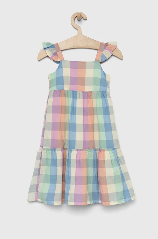 Дитяча бавовняна сукня GAP барвистий