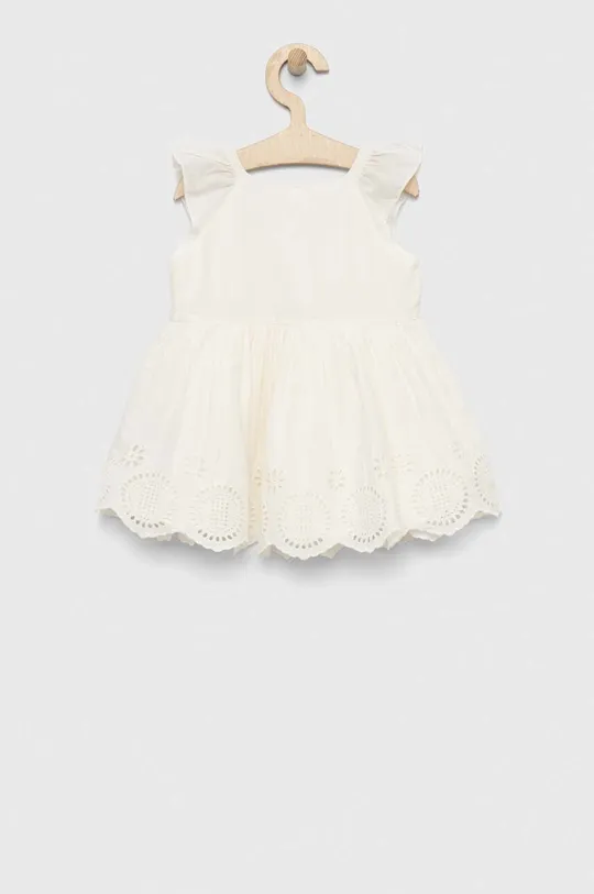 GAP sukienka bawełniana dziecięca biały