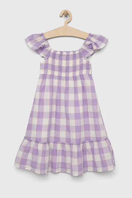 vijolična Otroška obleka GAP Dekliški