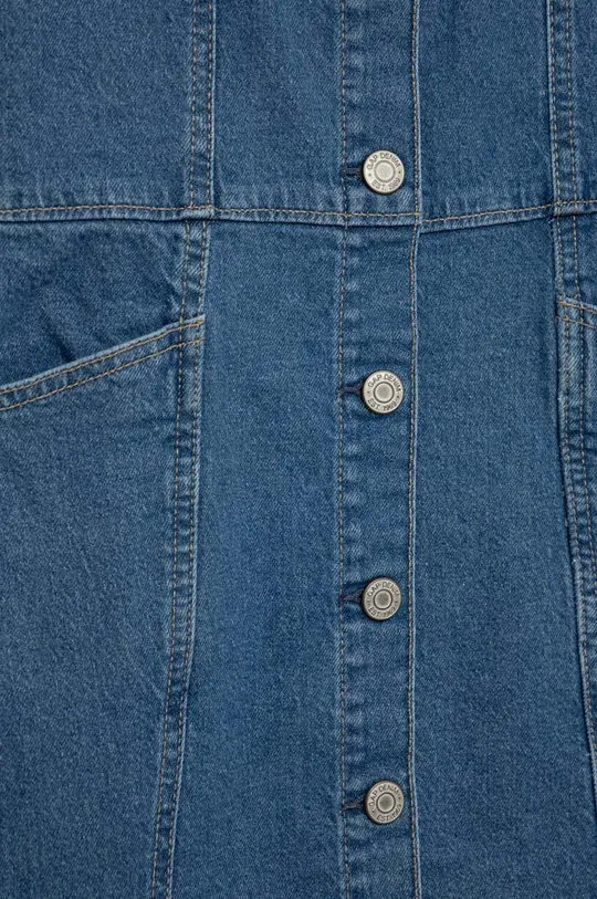 GAP sukienka jeansowa dziecięca 99 % Bawełna, 1 % Elastan