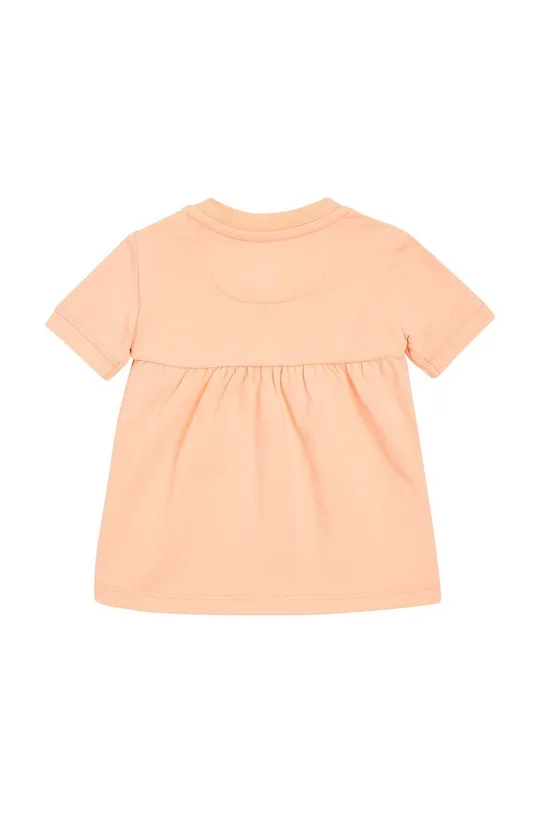 Dječja haljina Calvin Klein Jeans narančasta