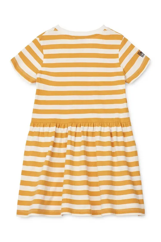 Παιδικό φόρεμα Liewood κίτρινο